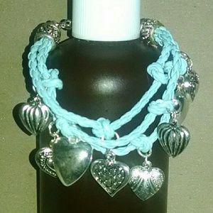 Beautiful Silver Charm bracelet